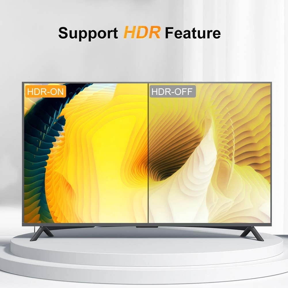 CableCreation 8K DisplayPort Cable 1.4 DisplayPort to DisplayPort Cable 6.6ft (DP to DP Cable) Gold Plated with 8K@60Hz 4K@144Hz 2K@165Hz Video Resolution & HDR Support 2M/ Space Gray