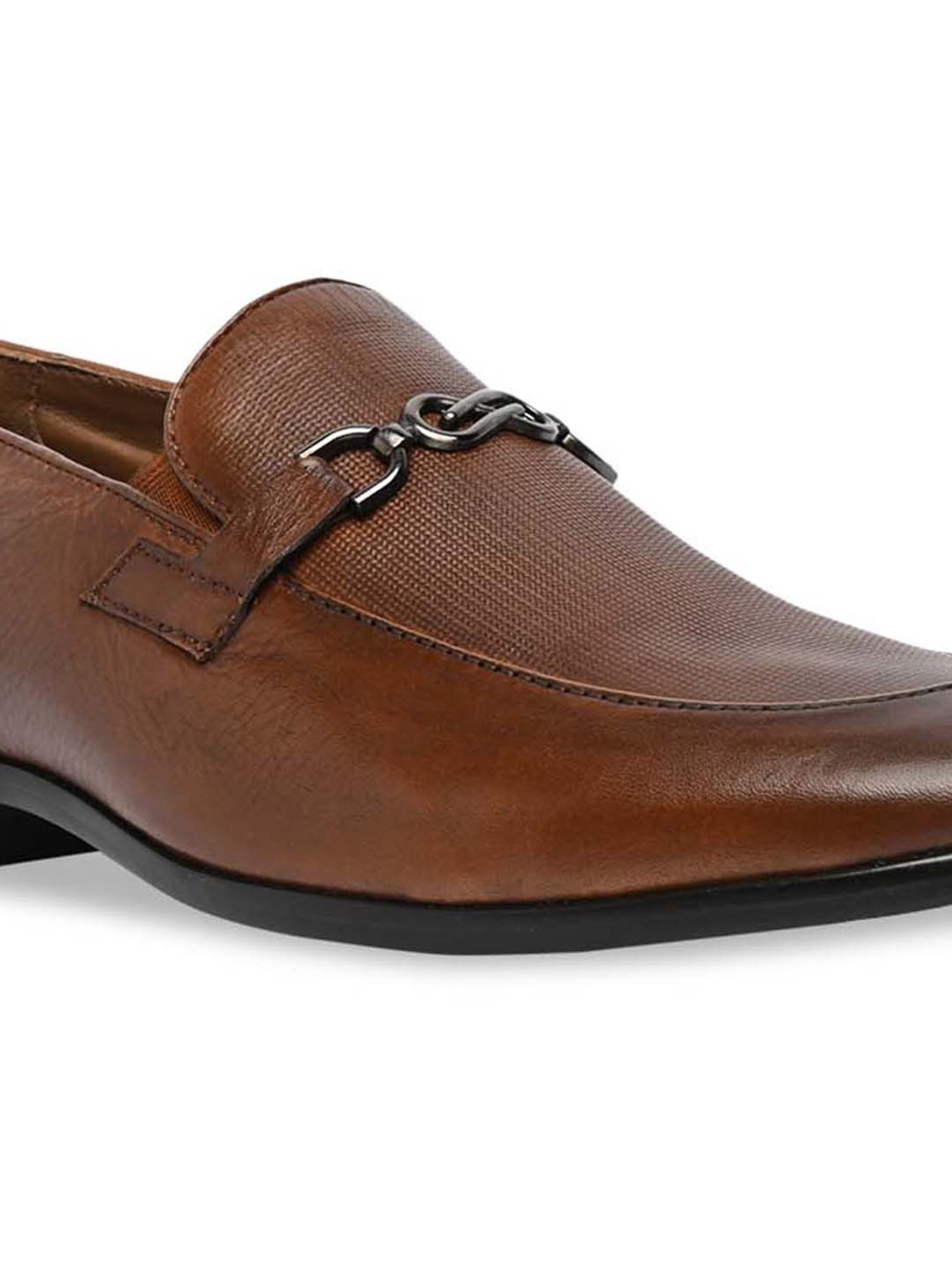 Imperio by Regal Men's Dark Tan Formal Loafers