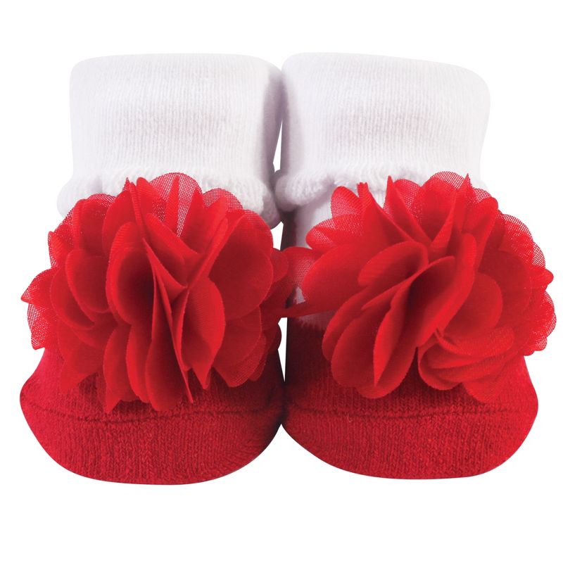 Luvable Friends Baby Boy Socks Set, Blue Bear, 0-6 Months