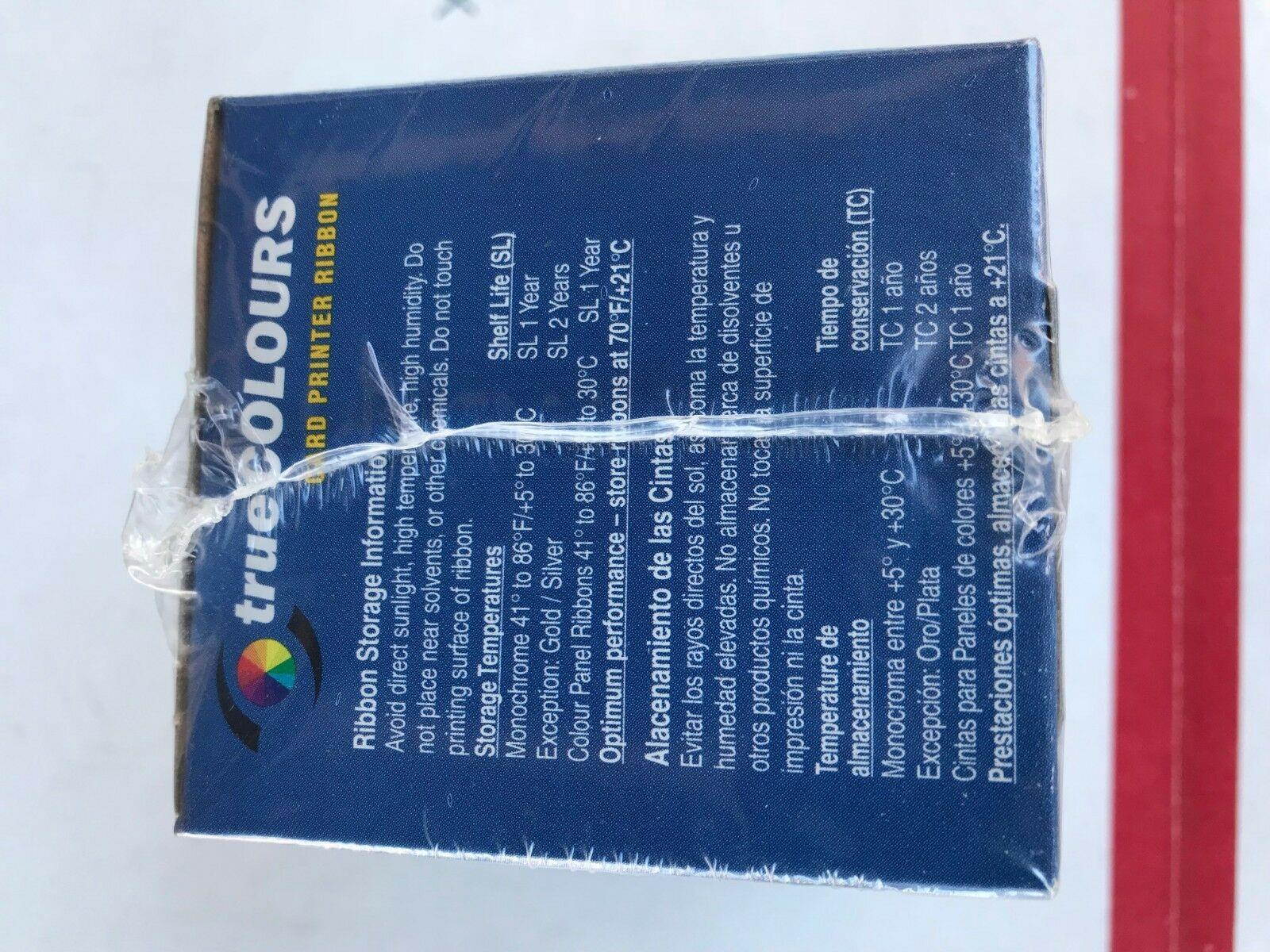 Largship 800014-945 Color Ribbon for P630i P640i Card Printer YMCK 600 Prints