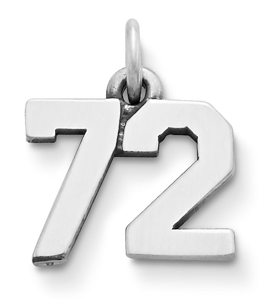 James Avery Faceted Lab-Created Amethyst February Birthstone Charm