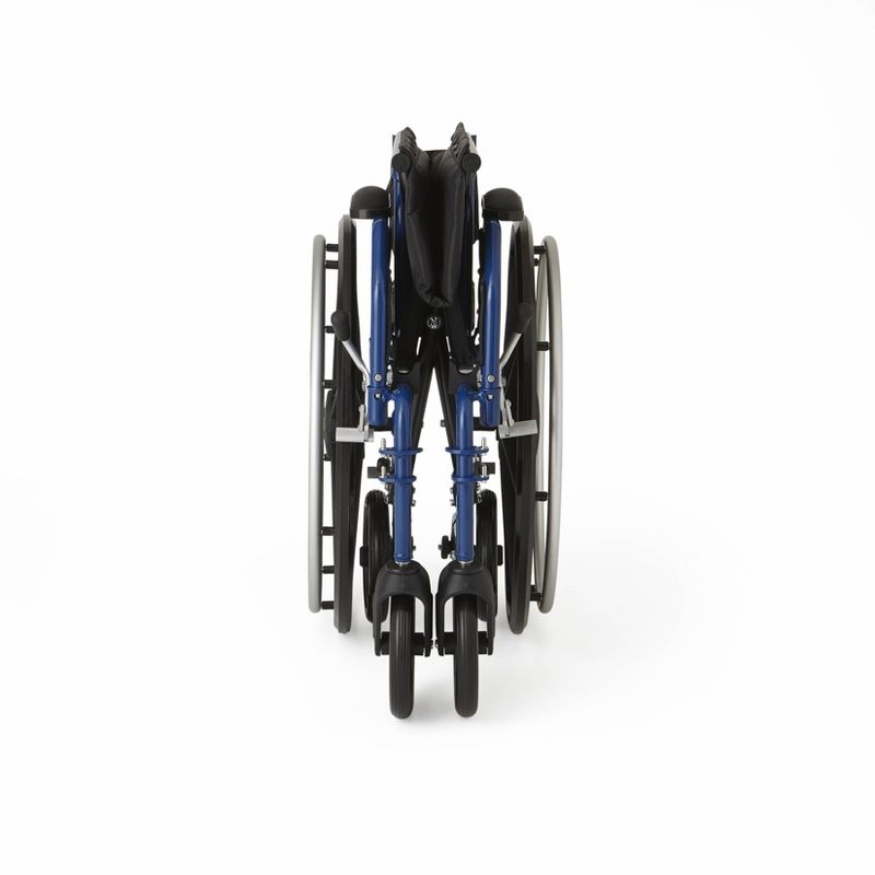 Medline Combination Wheelchair Transport Chair - Blue