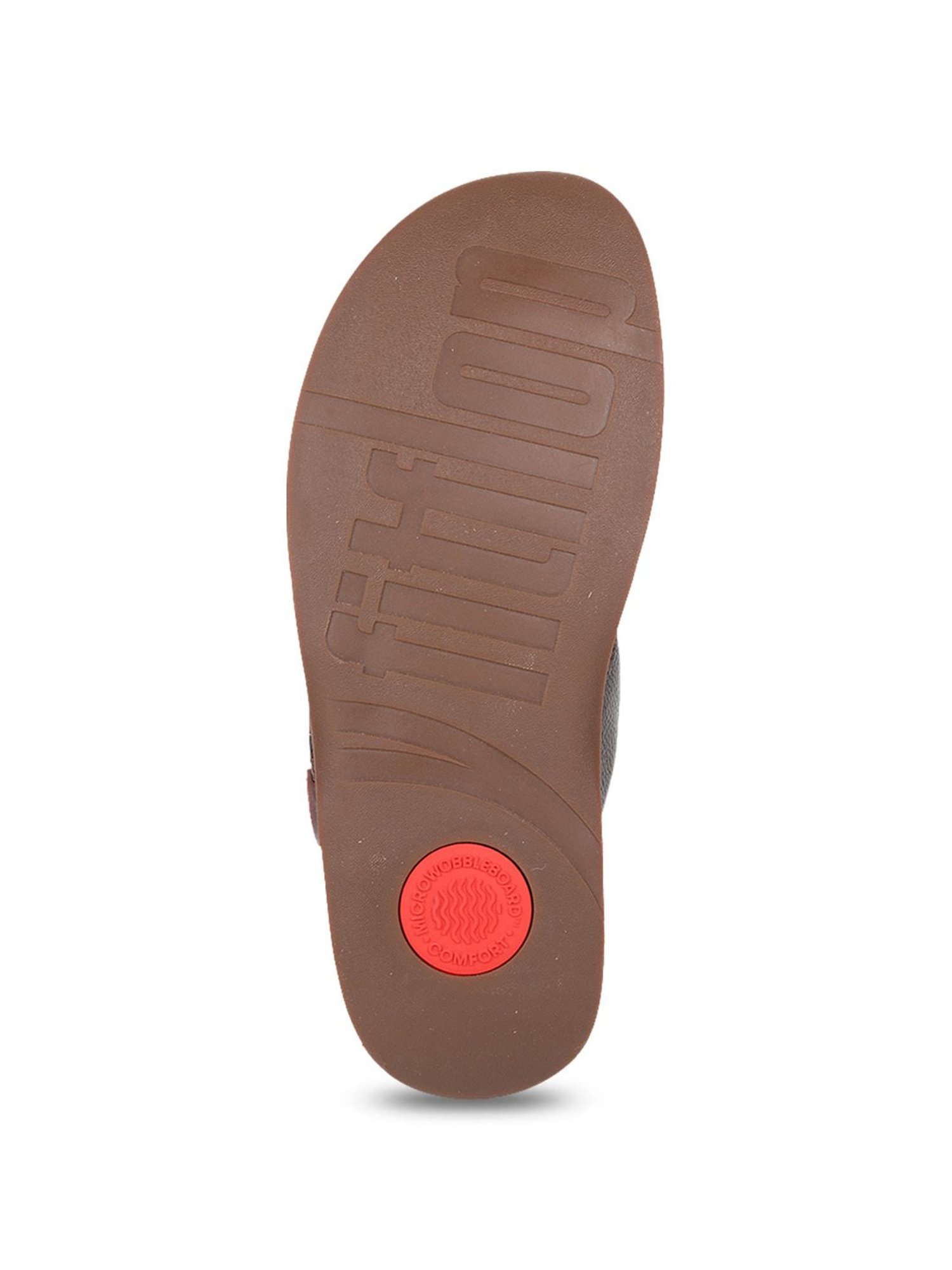 FitFlop Men's Brown Thong Sandals