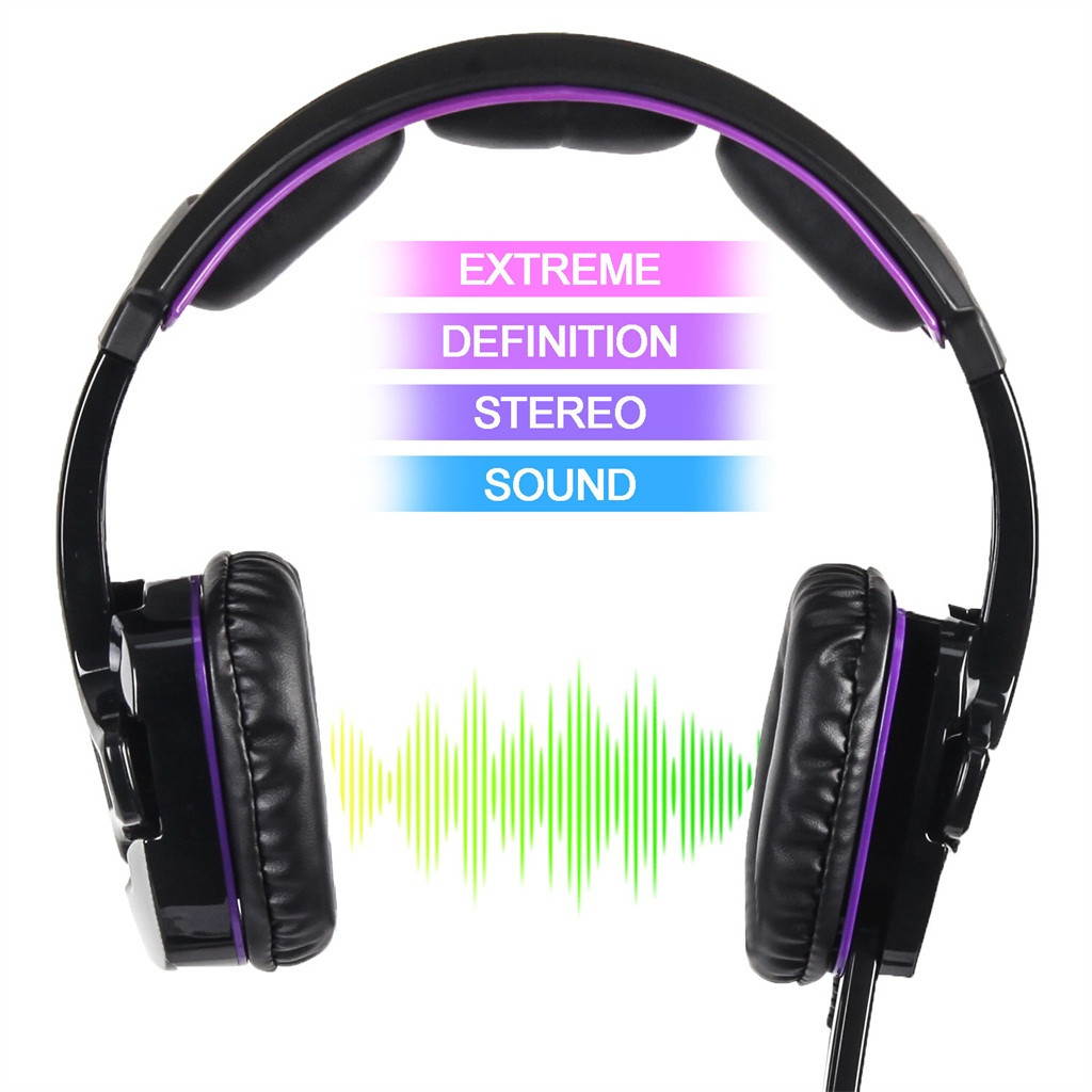 LETTON L8 Stereo Gaming Headset Headphone Noise Cancelling Microphone Compatible with PC PS4 Xbox One Nintendo Switch Phone Tablet