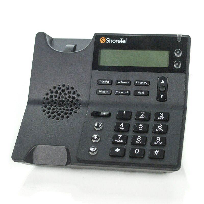 ShoreTel IP 420 IP420 VoIP PoE Backlit Office Phone Base 260-1261-03 - No Stand