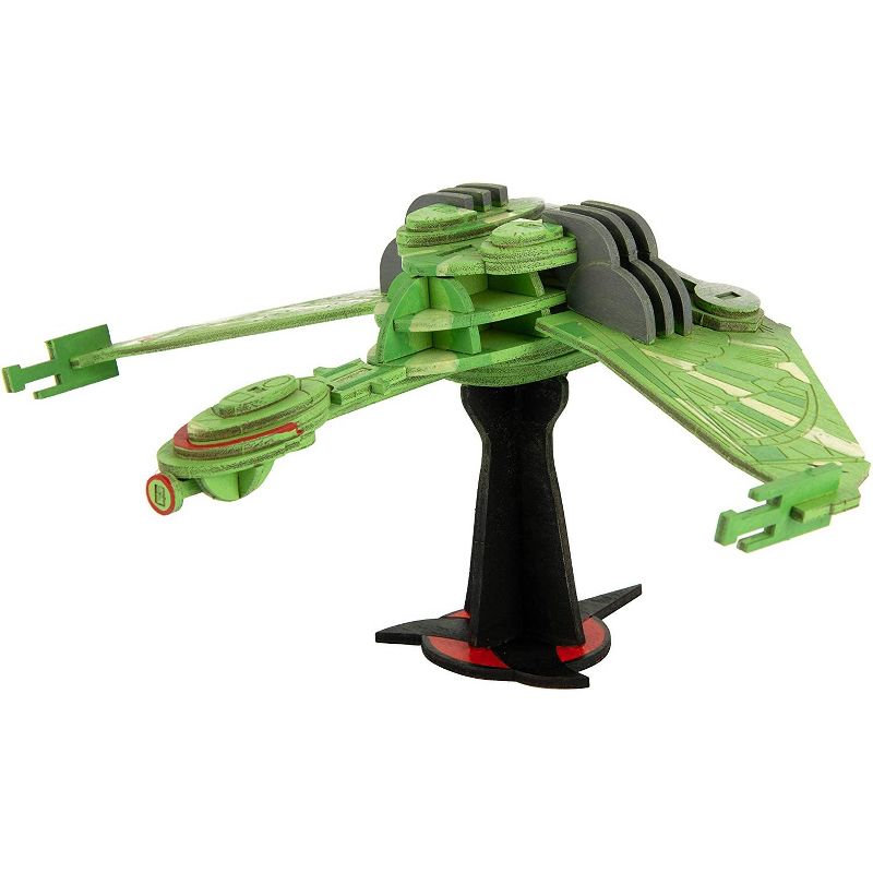 Incredibuilds Star Trek Klingon Bird-of-Prey Book & Wood Model Kit