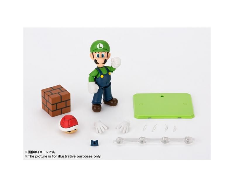 S.H. Figuarts - Nintendo - Super Mario - Luigi Action Figures