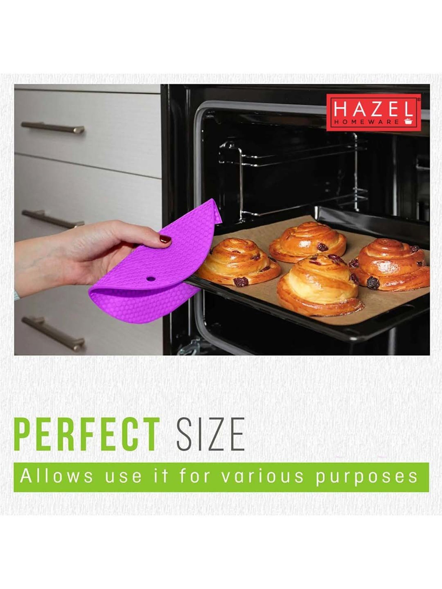 BERGHOFF Leo Pink Silicone Trivet - Set of 1