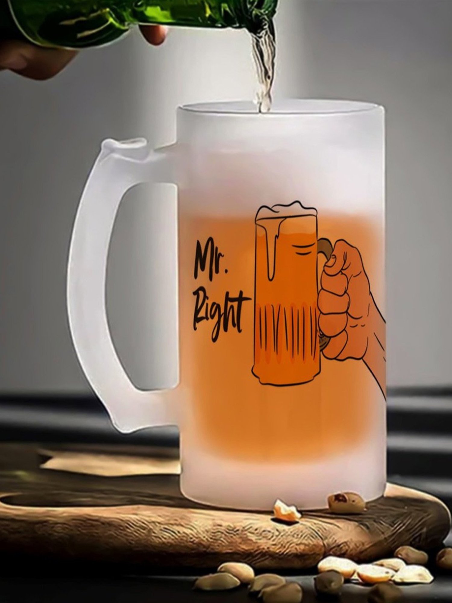 Mikasa Julie Transparent Glass Flute Glass (0.266 L) - Set of 4