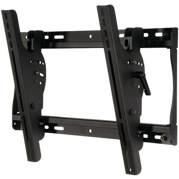 Peerless SmartMount Universal Tilt Wall Mount ST640P - Mounting kit ( bracket, tilt wall plate, security fasteners ) for LCD display - black - screen size: 32" - 50" - mounting interface: 400 x 400 mm