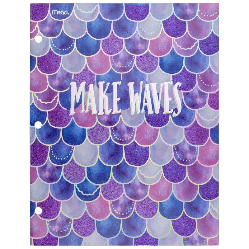 Mead Make Waves Scales 2 Pocket Paper Folder