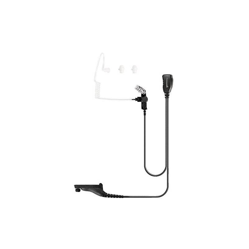 Wire Earpiece with Reinforced Cable for Motorola Radios XPR6380 XPR6580 XPR7380 XPR7580 XPR7350e XPR7380e XPR7550e XPR7580e Acoustic Tube Surveillance Headset