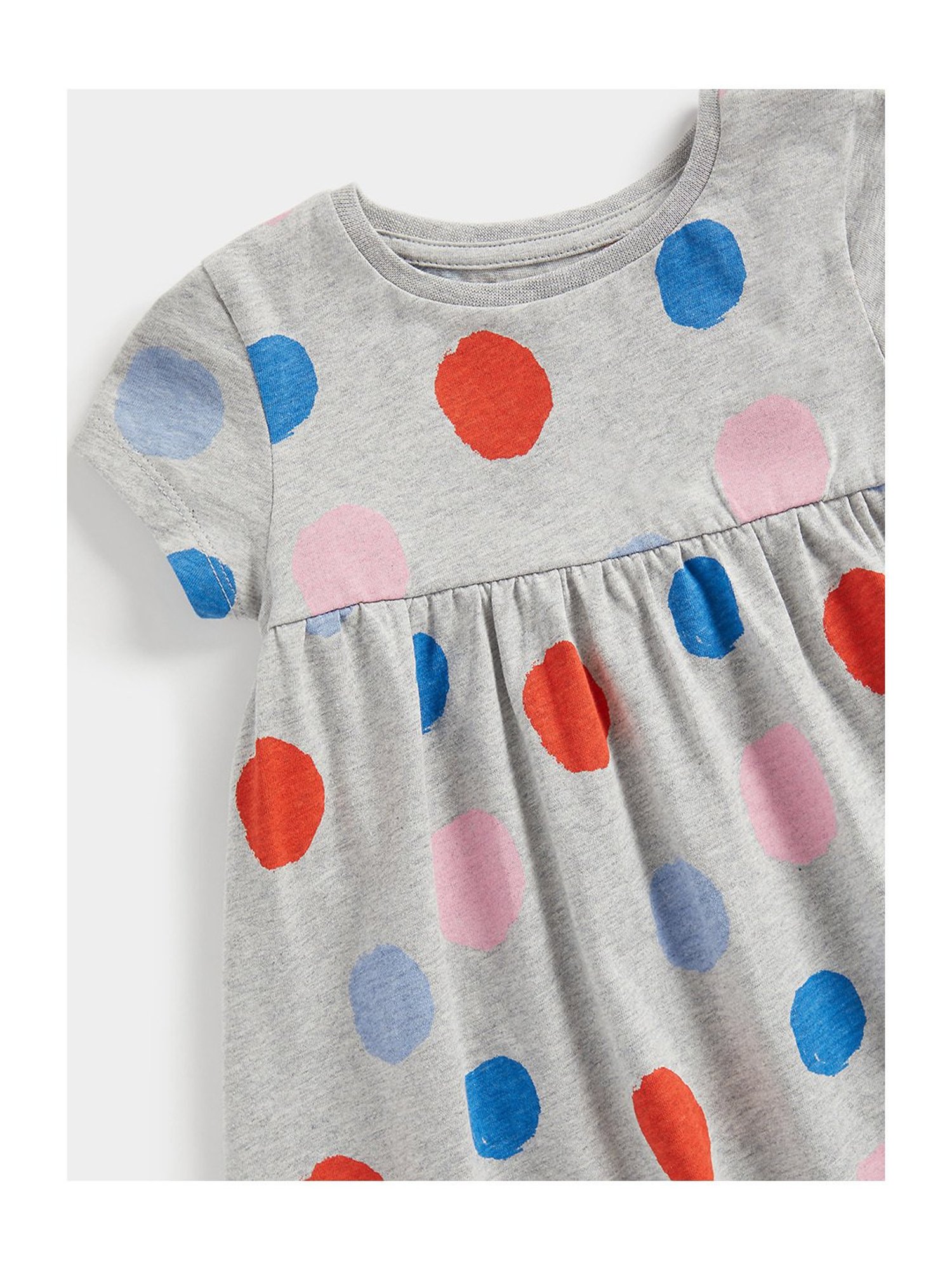 Mothercare Kids Grey Printed Dress
