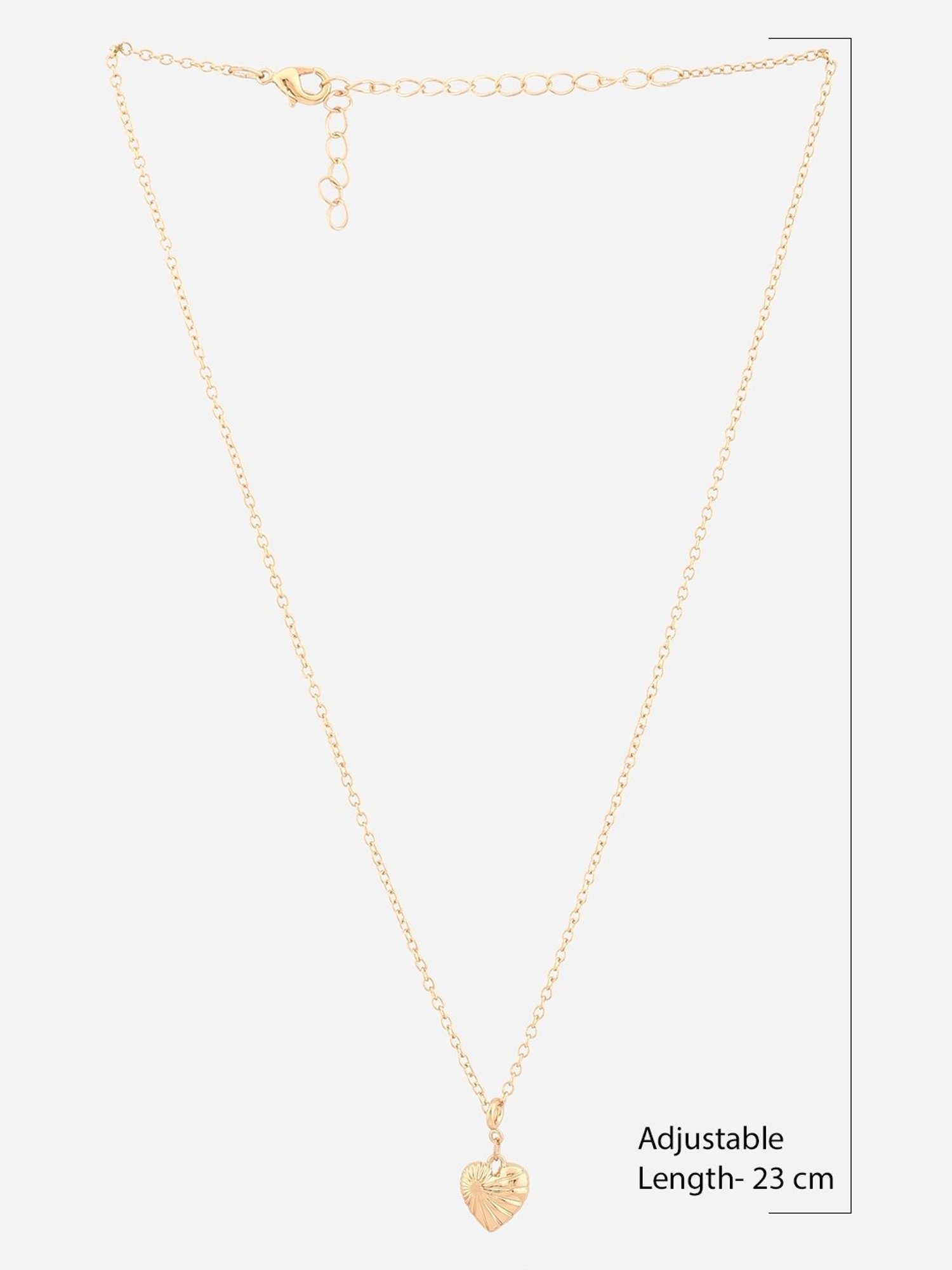 ToniQ Interchangeable Gold-Plated Charm Pendants for Women - Set of 6