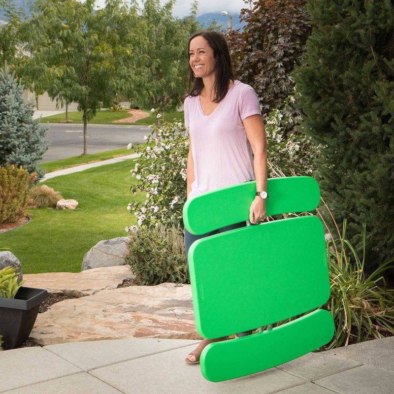 Kids Rectangle Patio Picnic Table Spring Green -  Lifetime
