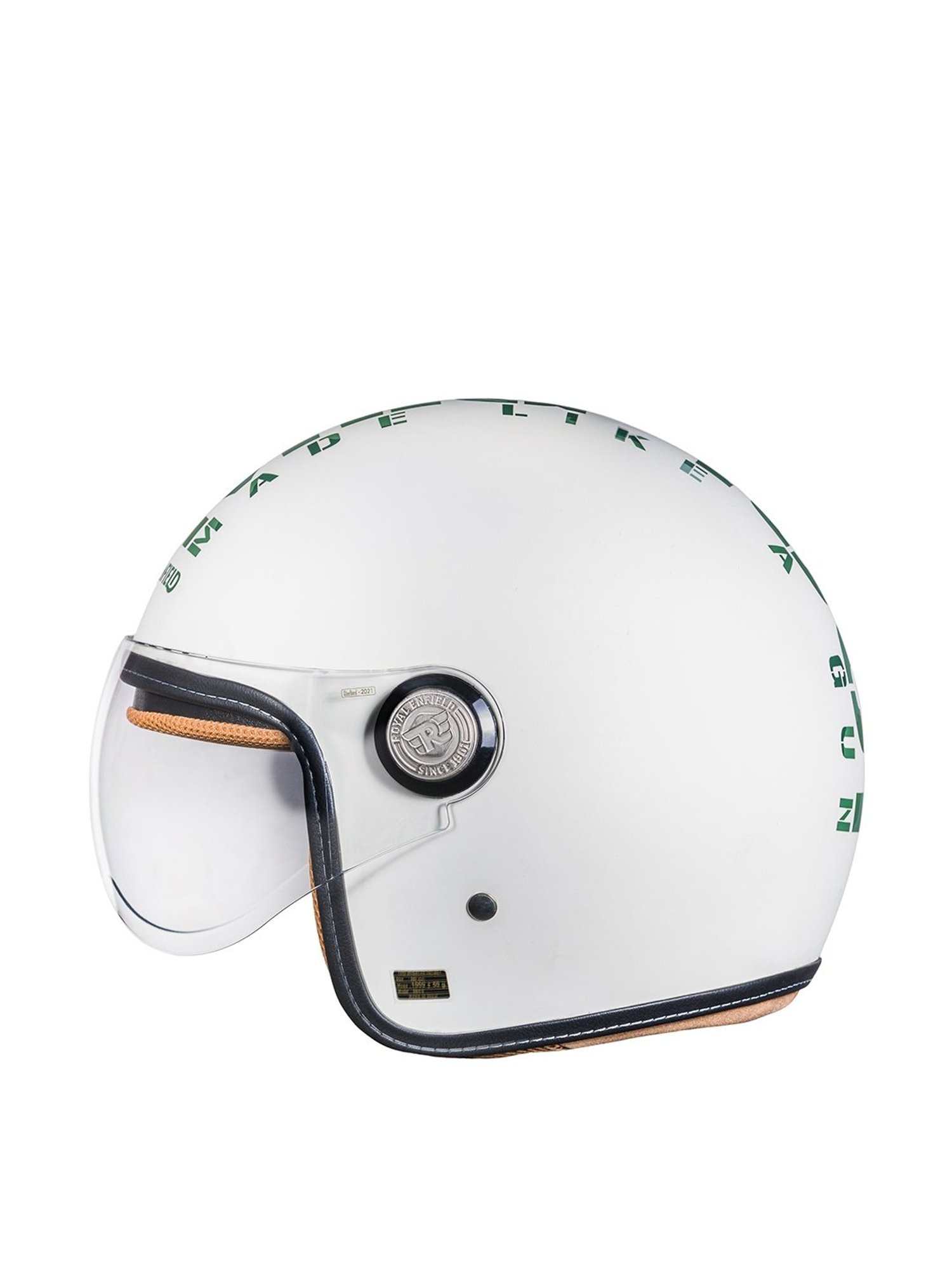 Royal Enfield Chopper Open Face MLG Helmet Off White XL