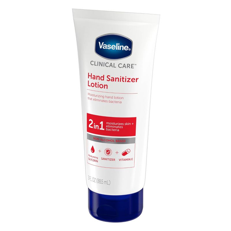 Vaseline 2-in-1 Sanitizing Hand Lotion - 3oz