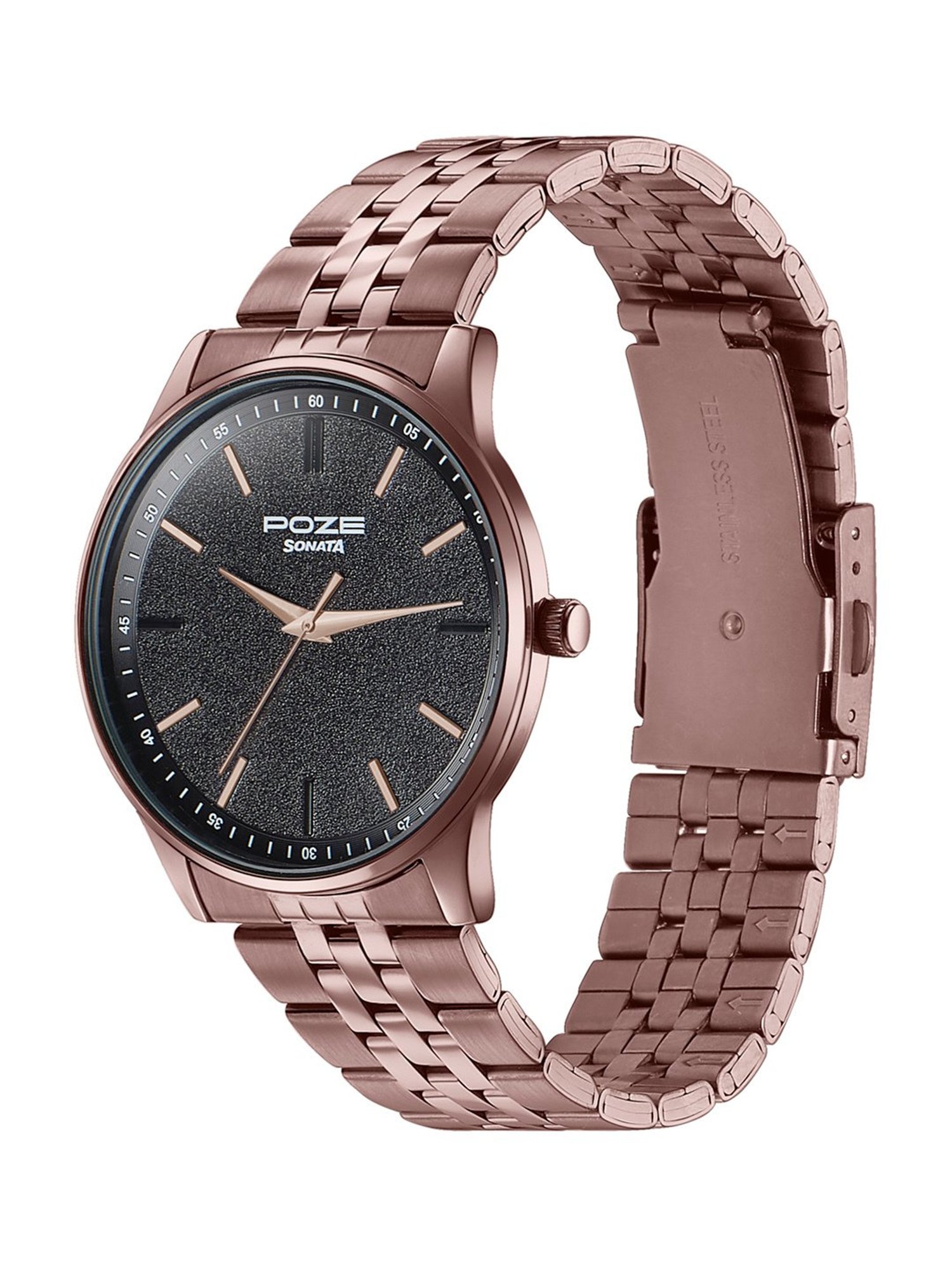 Sonata Poze 3.0 SP70048QM01W Analog Watch for Men