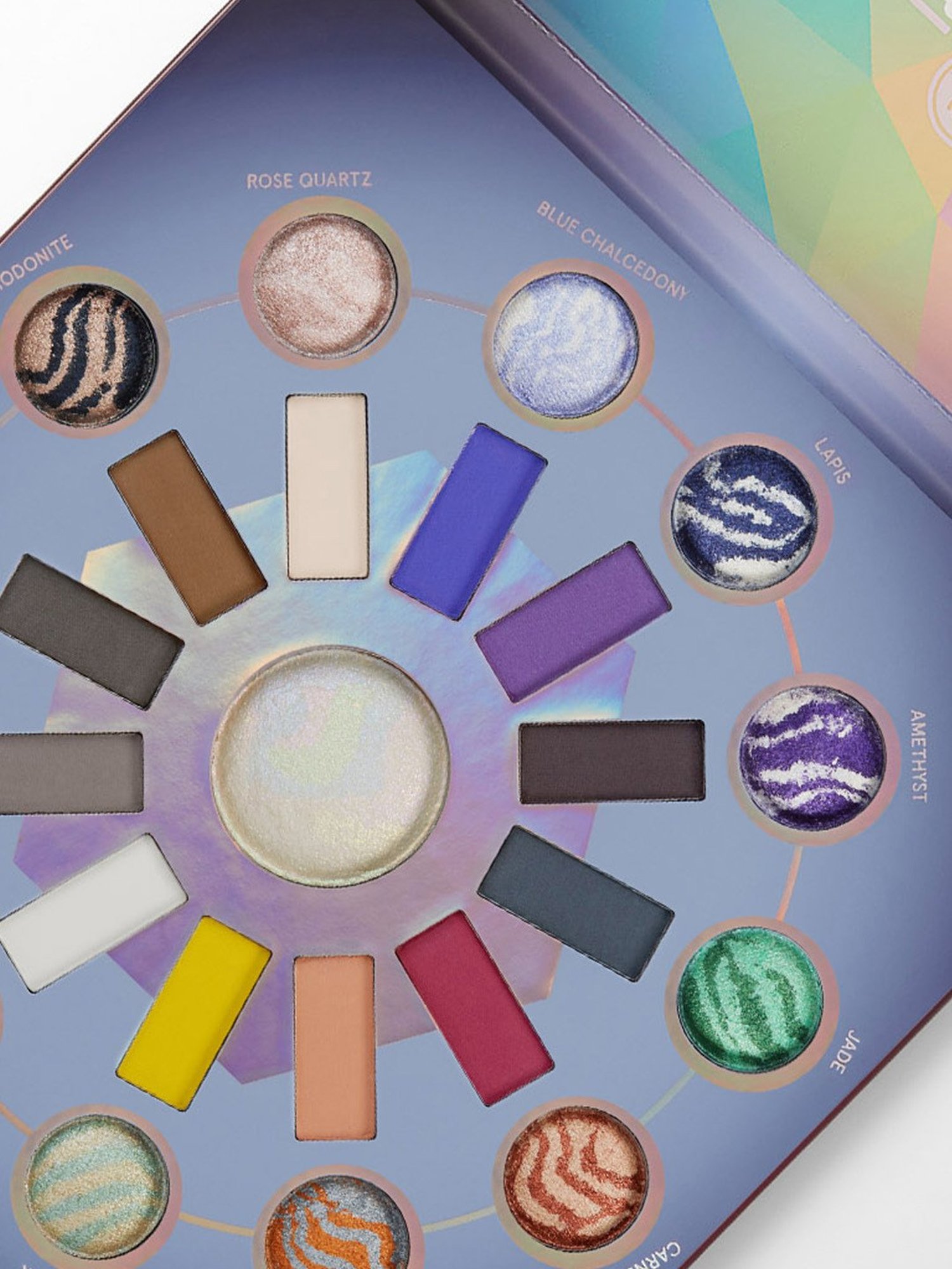 BH Cosmetics Crystal Zodiac Eyeshadow & Highlighter Palette - 27 gm