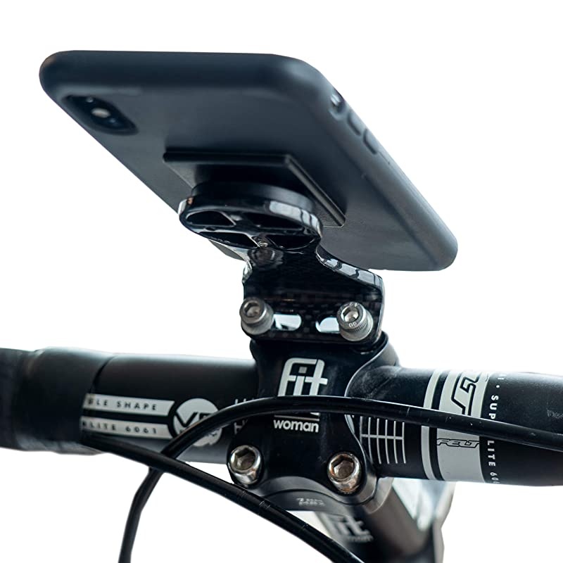 Fiber Bike Stem Phone Mount Bike Computer Mount Handlebar Phone Mount Lightweight Bike Phone Holder Mount