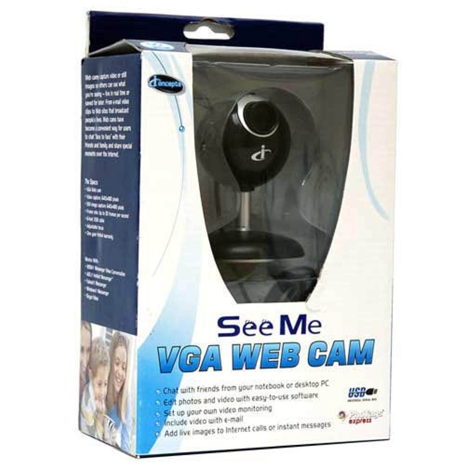 Sakar See Me USB VGA Webcam With Mic