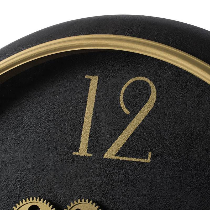 Gear Clock Black - A&B Home