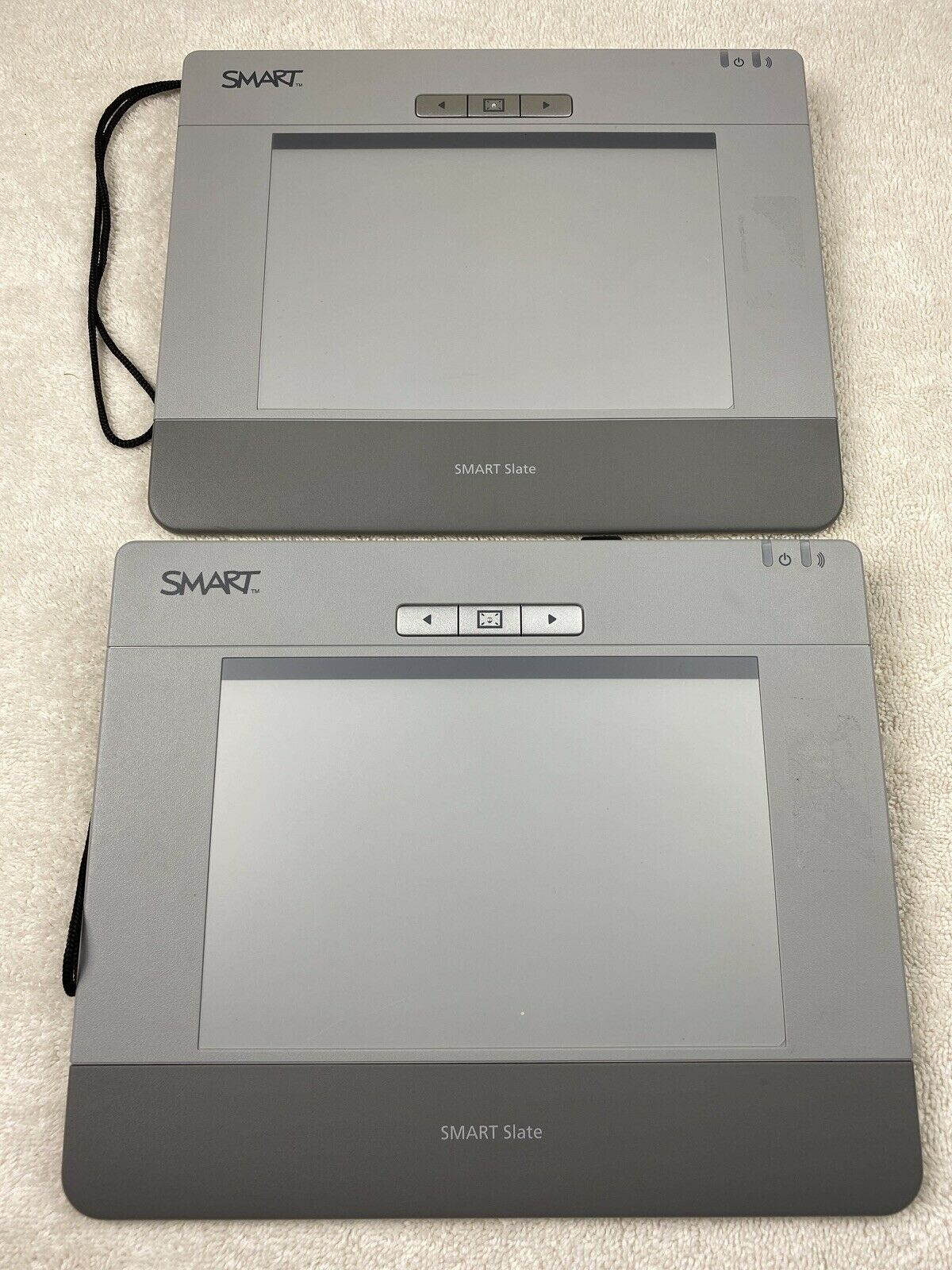 Lot of 2 Smart Slate WS200 Wireless Bluetooth Graphic Tablet Pad PTL-831B/01