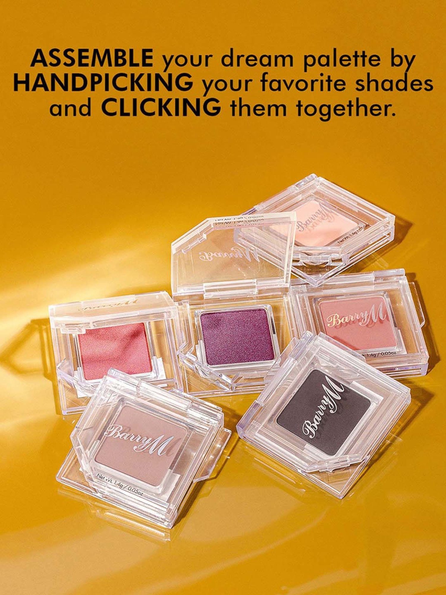 Barry M Clickable Eyeshadow Peacock - 1.4 gm