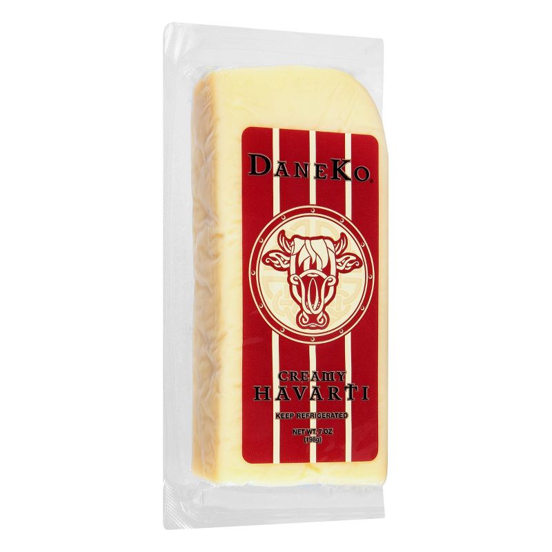 Dane Ko. Creamy Havarti Cheese Wedge - 7oz