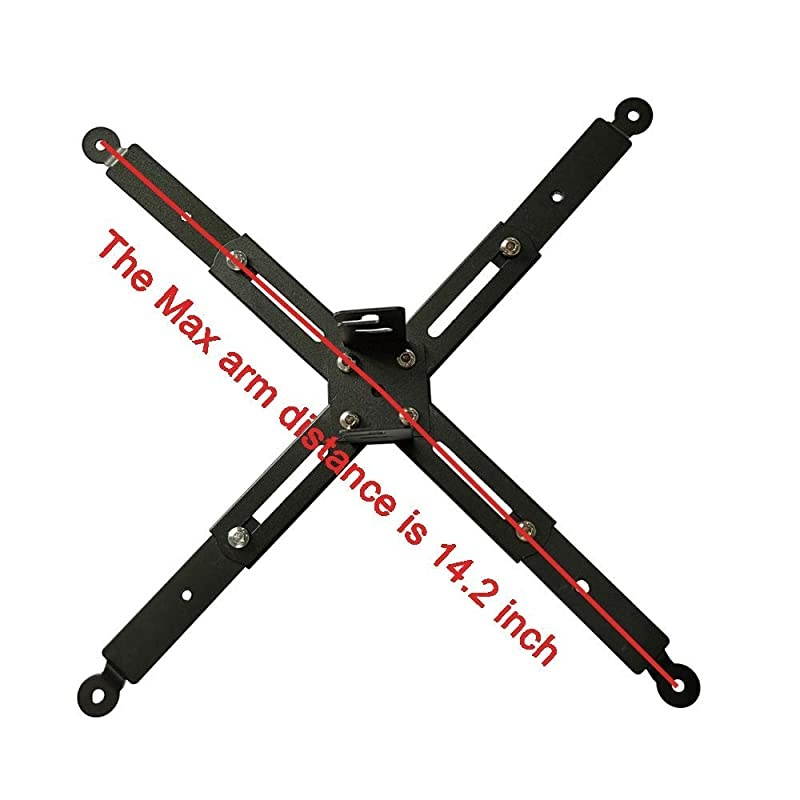 Universal Extendable Adjustable Tilt DLP LCD Ceiling Projector Mount Bracket