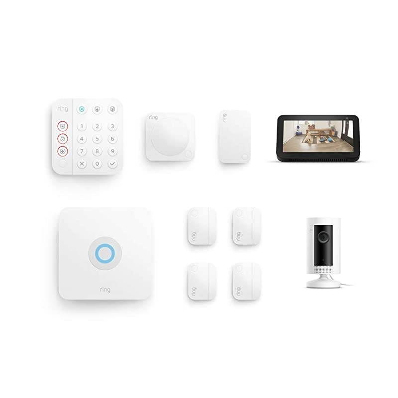 All-new  Alarm 8-piece kit (2nd Gen) with  Indoor Cam and Echo Show 5