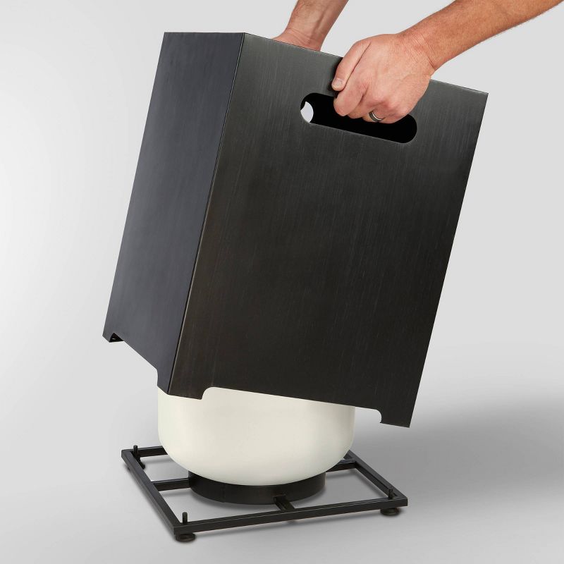 Lanesboro Tank Cover Gray - Real Flame