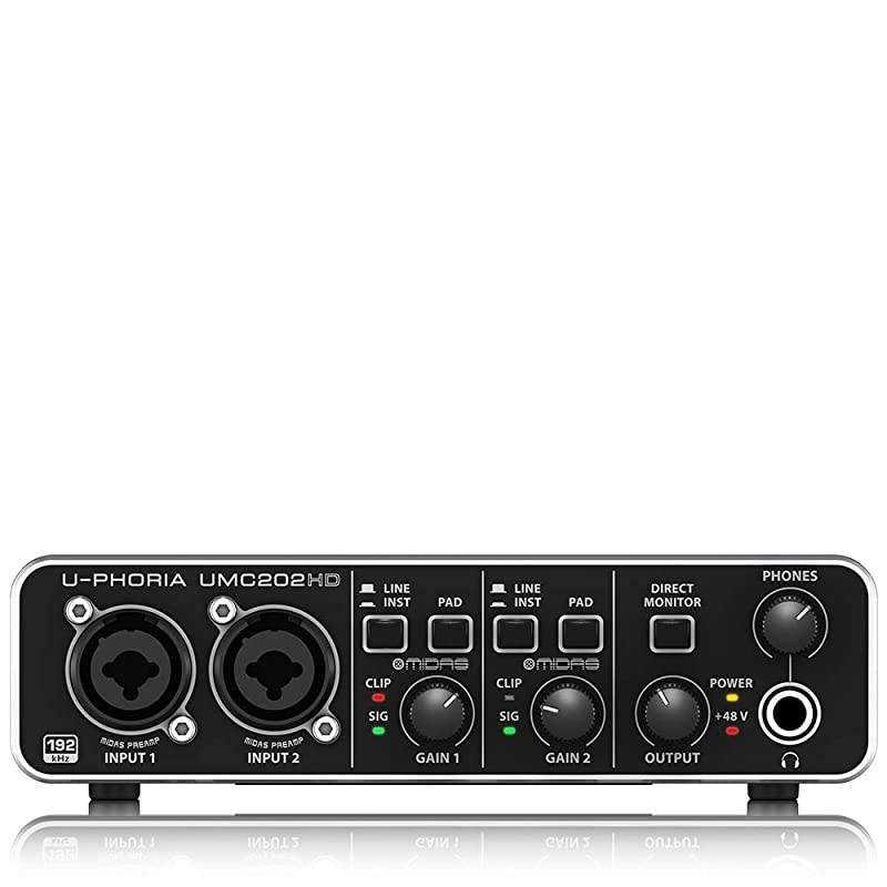 U-Phoria UMC202HD, 2-Channel