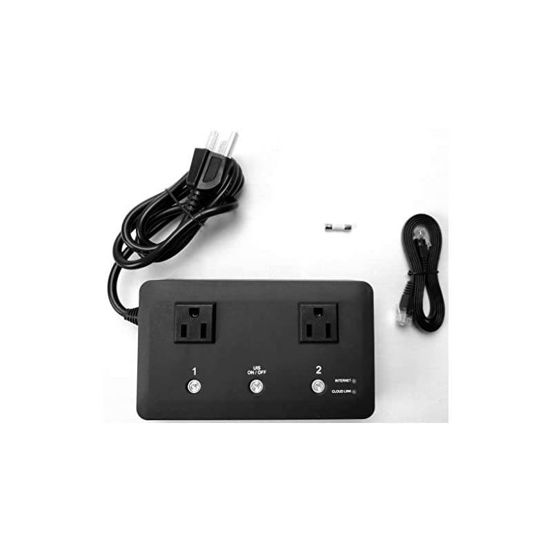 AppControled Remote Power IP Switch 2 Outlets US