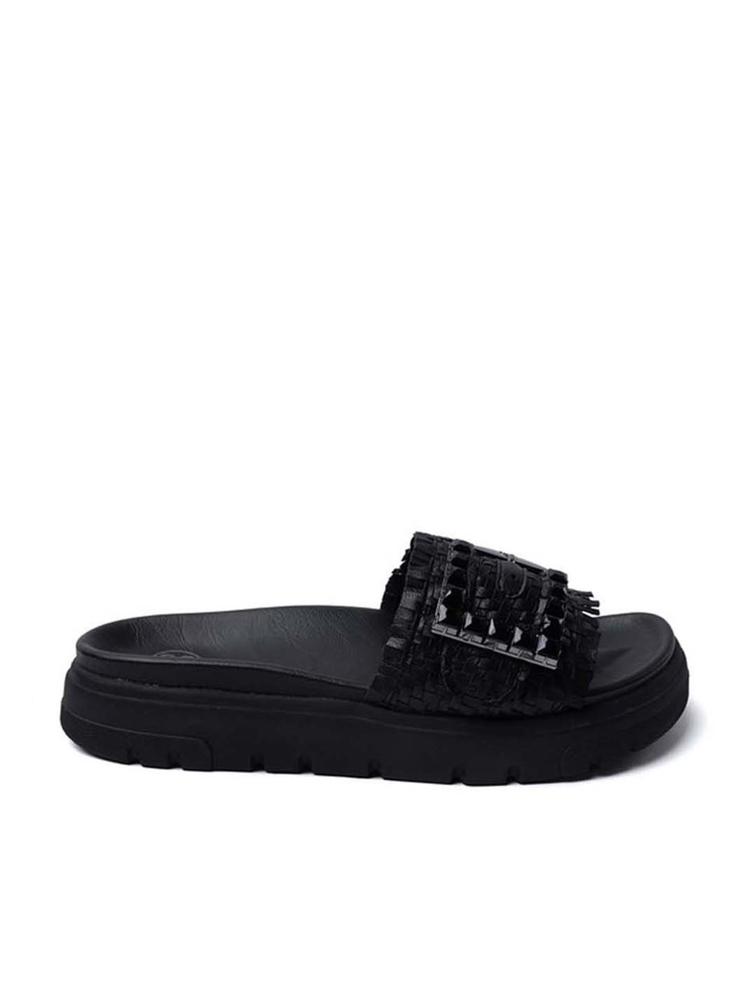 BAGATT Women's Dalia Evo Black Casual Sandals