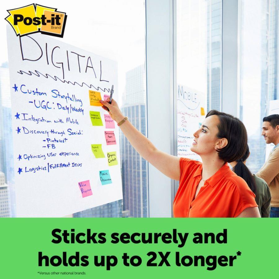 Post-it&reg; Super Sticky Easel Pads, 25" x 30", 30% Recycled, White, Pack Of 2 Pads