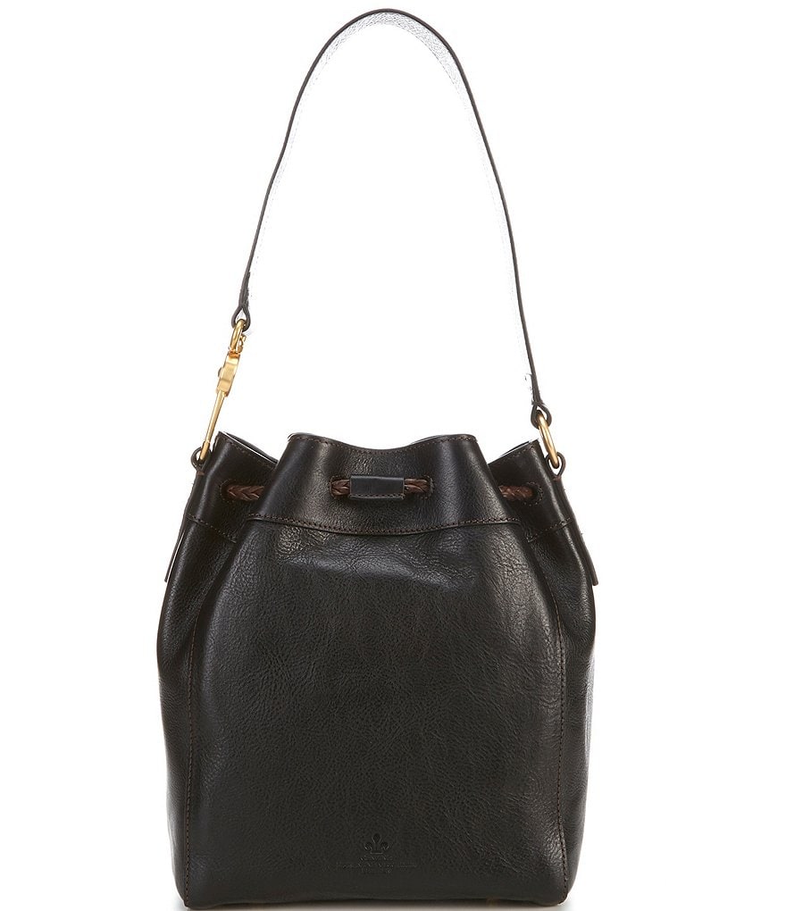 Dooney & Bourke Saffiano Collection Drawstring Bucket Bag