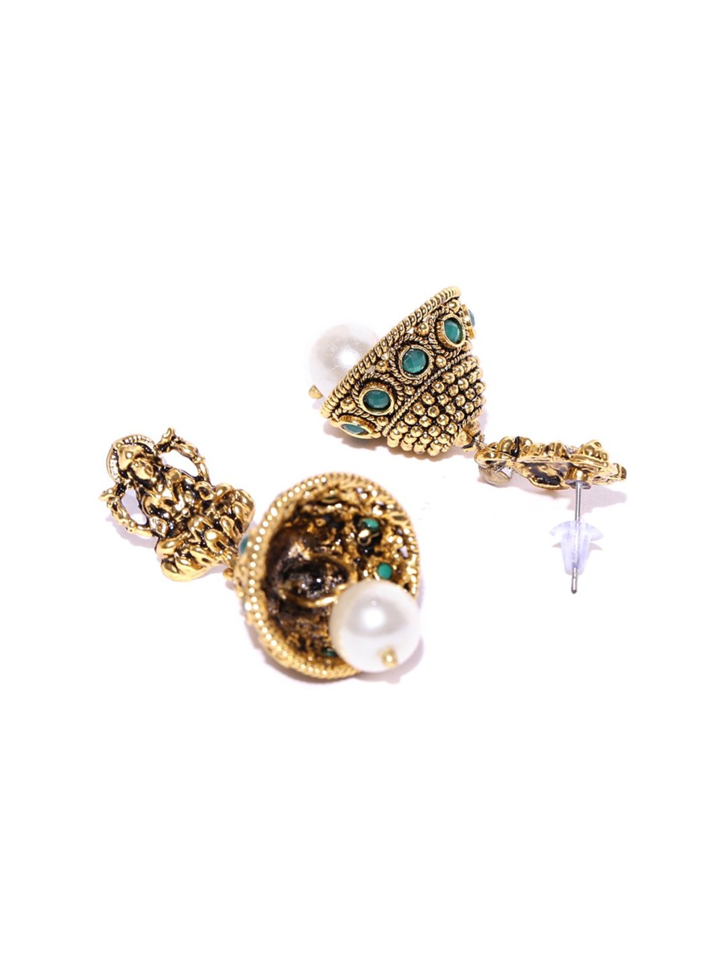 Zaveri Pearls Ethnic Golden Alloy Set