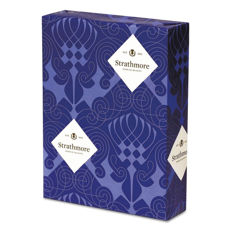 Strathmore 25% Cotton Stationery 24lb 8 1/2 x 11 PC White 500 Sheets 300069