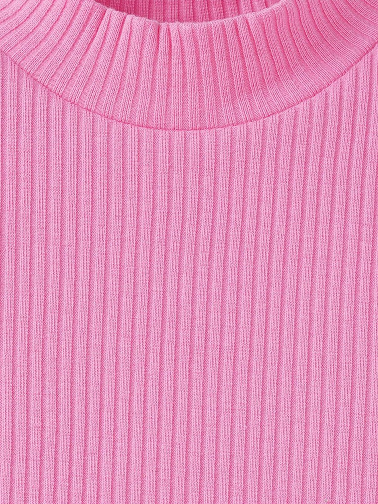 Ed-a-Mamma Kids Pink Cotton Regular Fit Full Sleeves Sweatshirt