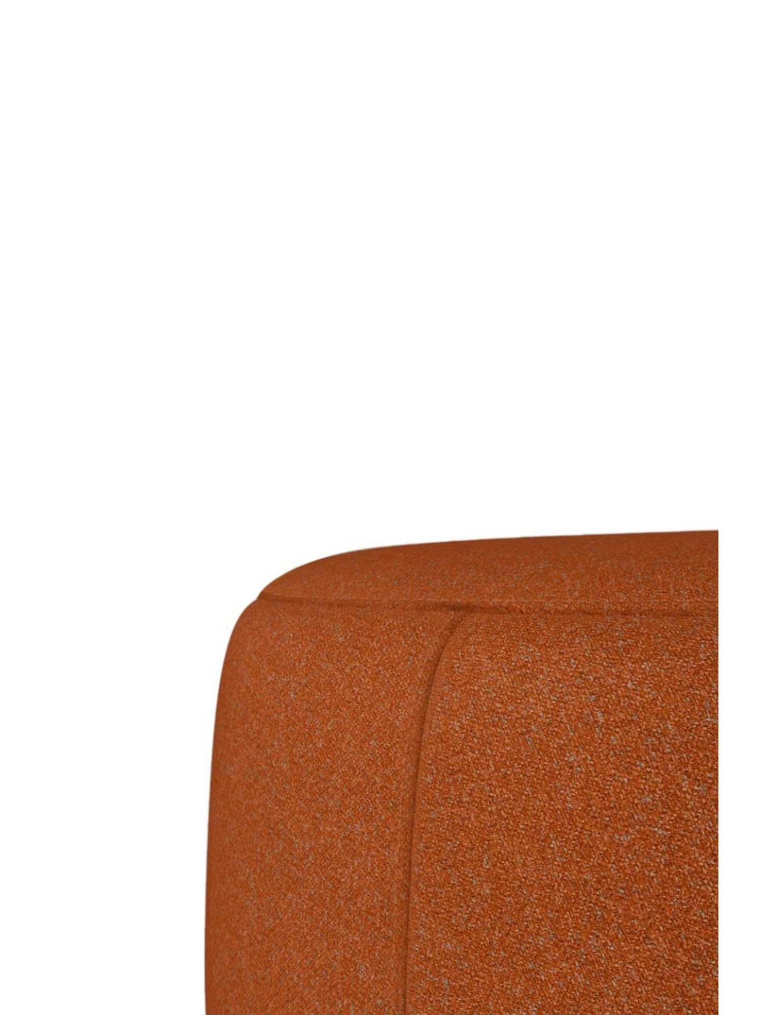 Godrej Interio Toggle Flame Brown Plywood Pouf (1 Year Warranty)