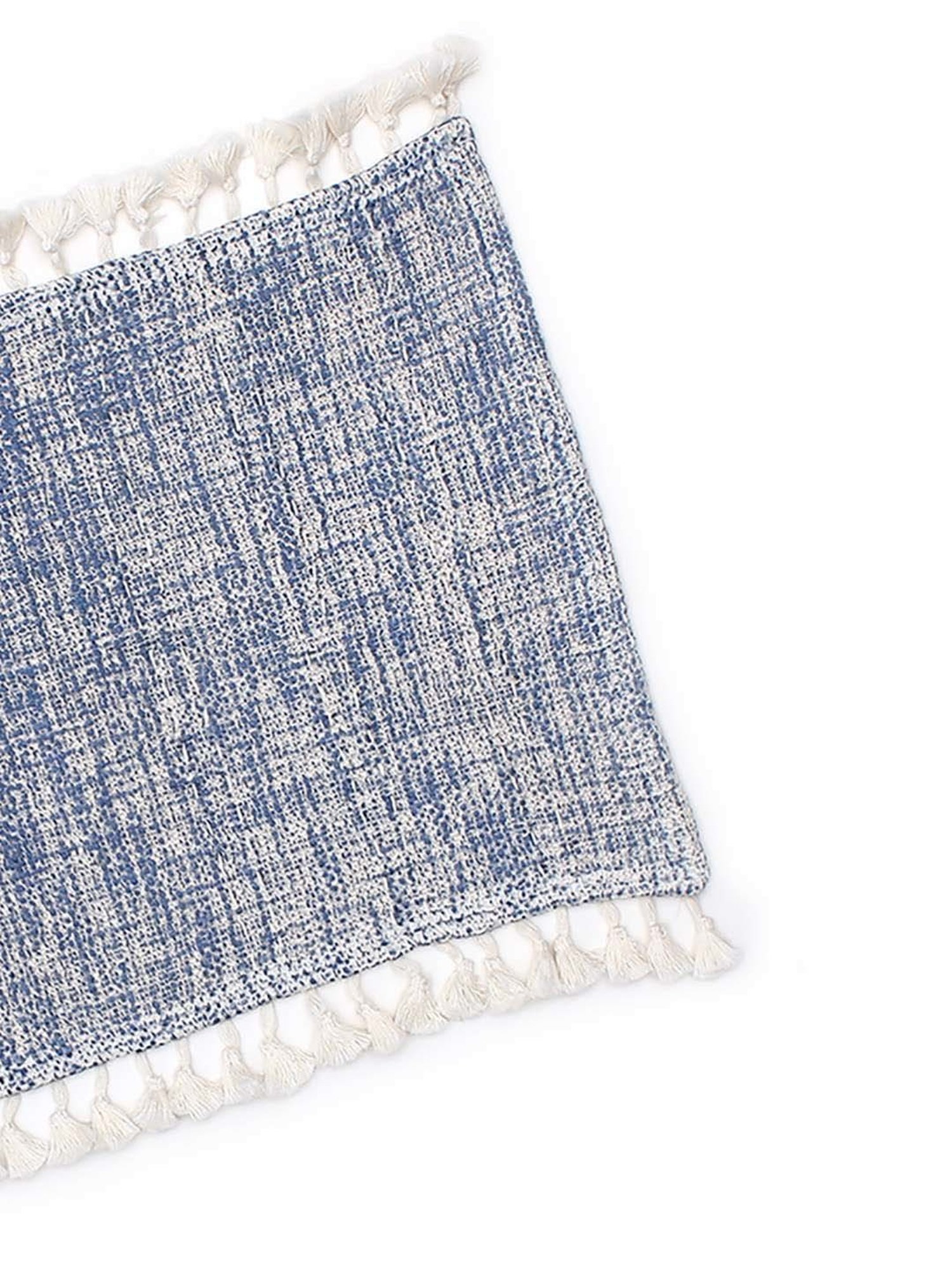 House This Arabian Sea Blue Cotton Placemats - Set of 2