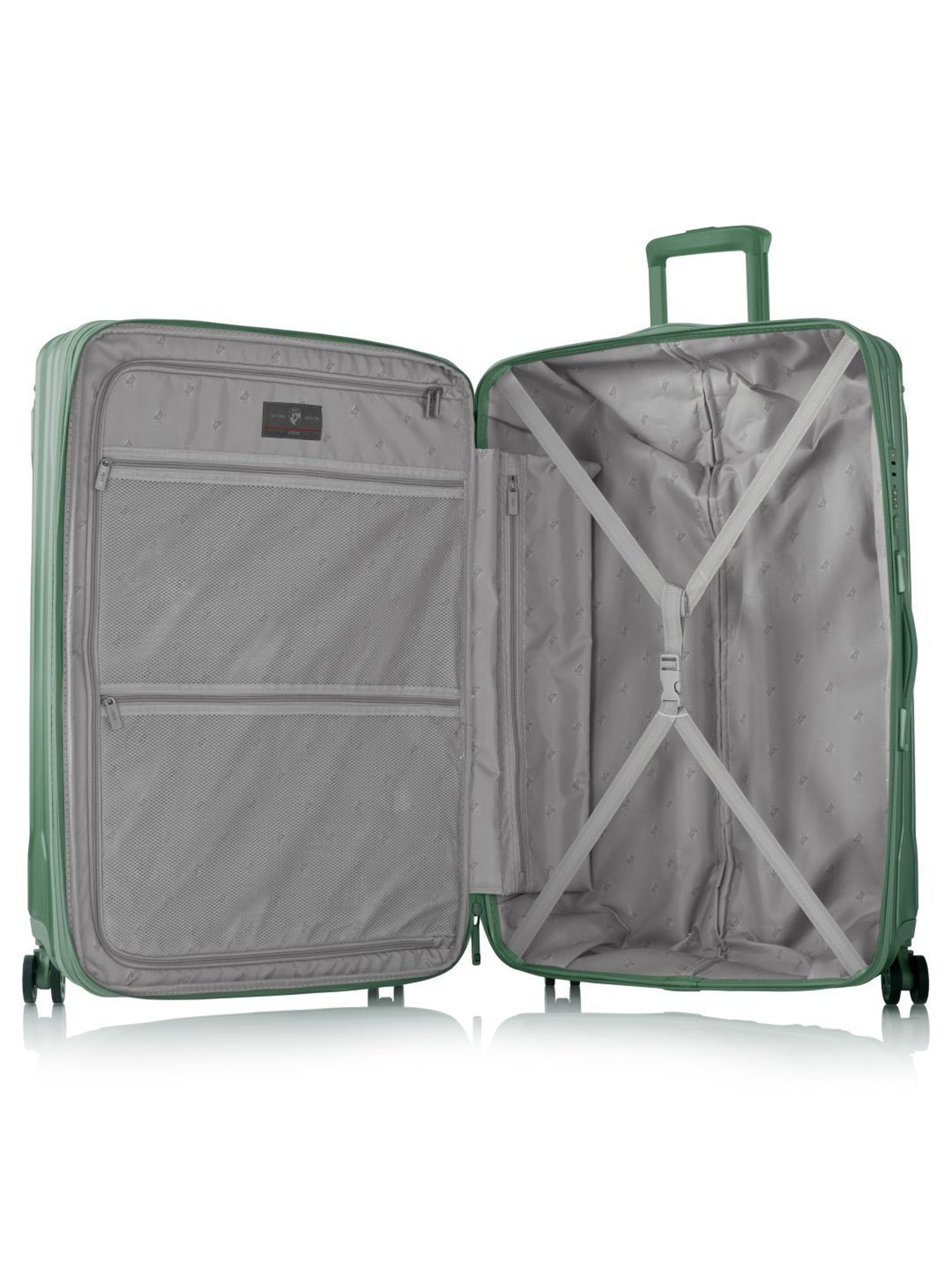 HEYS Xtrak Mint Textured Hard Large Trolley Bag -30 cm