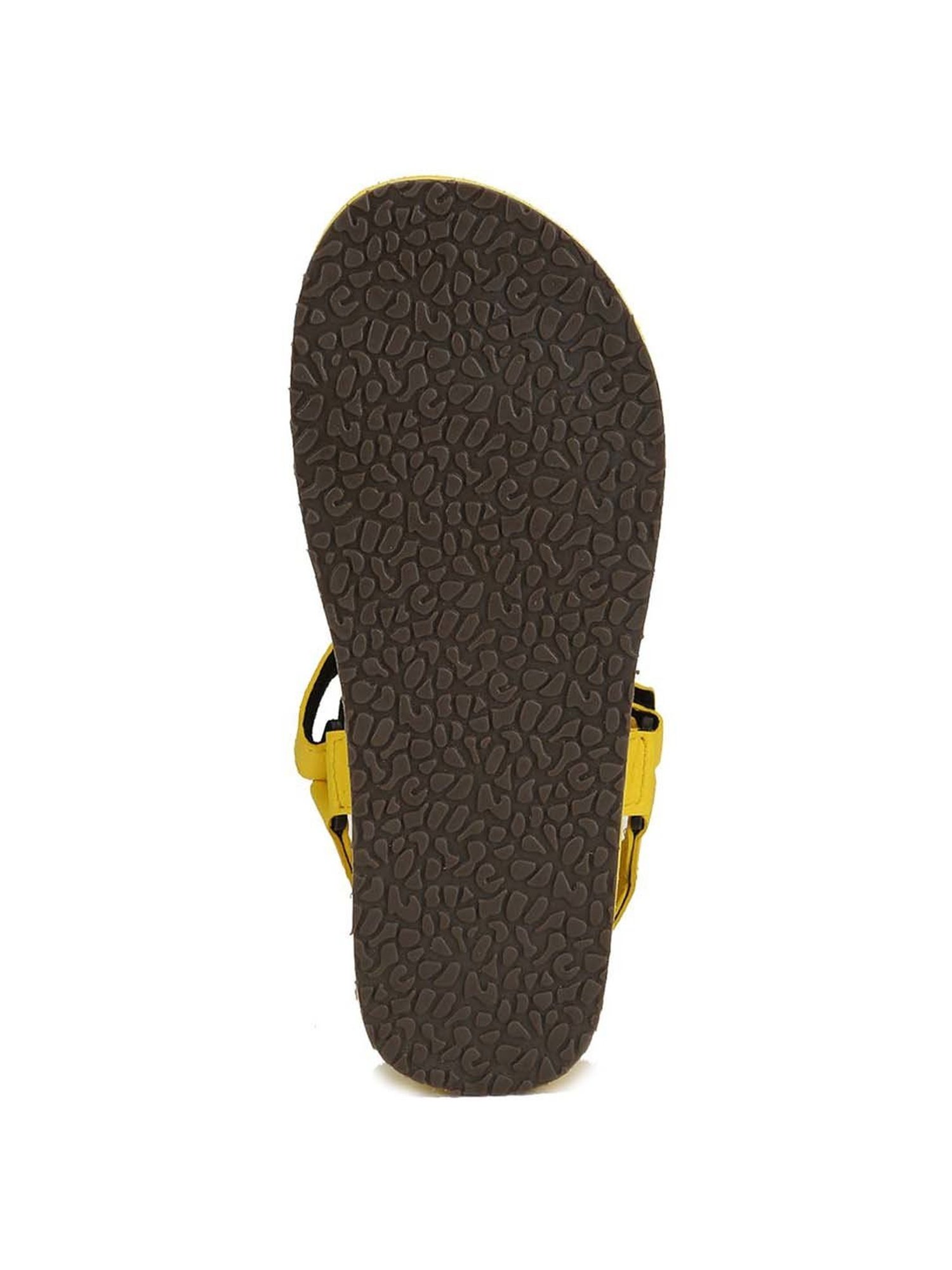 Yoho Women's Yellow Floater Sandals