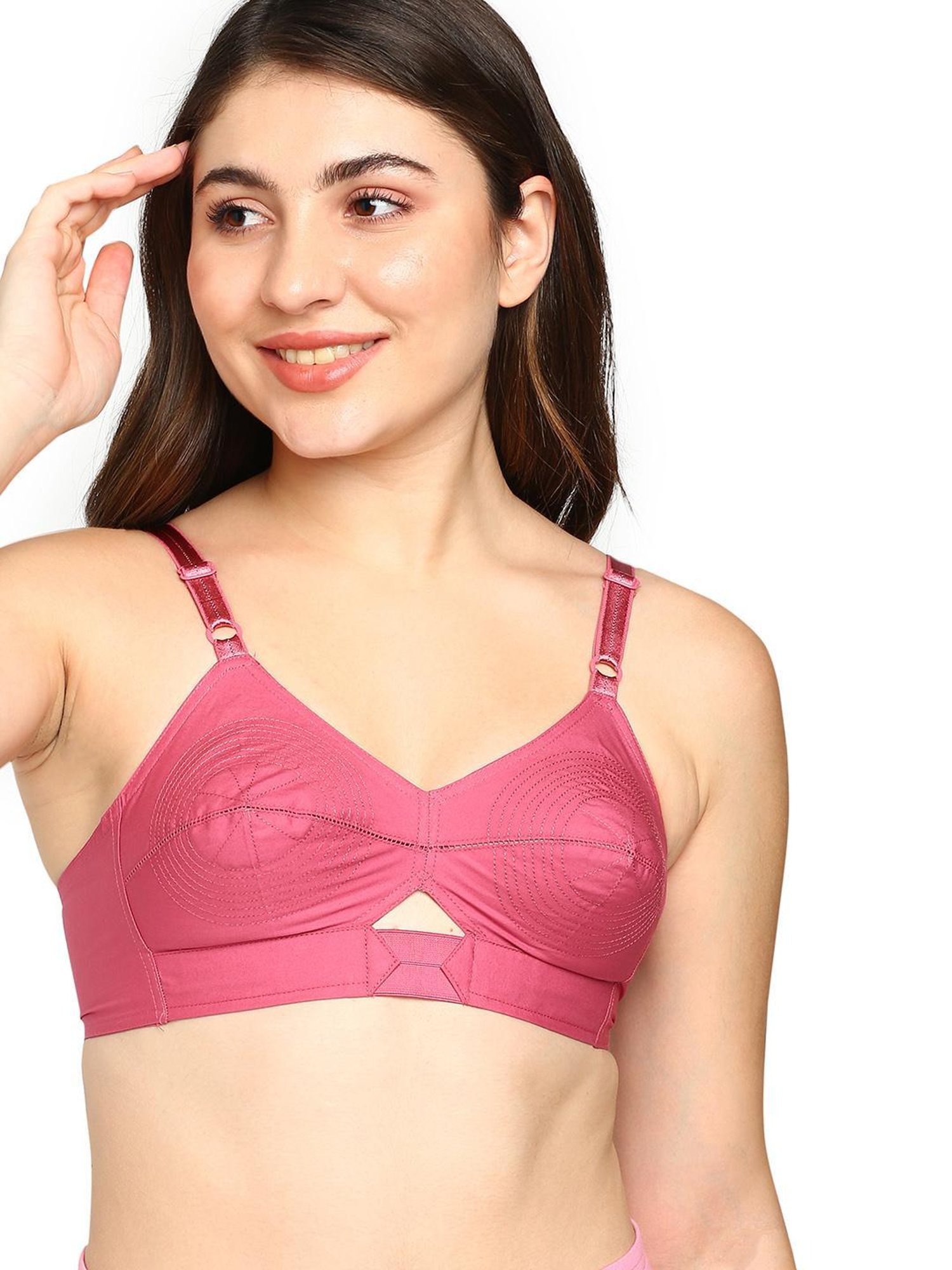 BLOSSOM Pink Full Coverage Everyday Bra