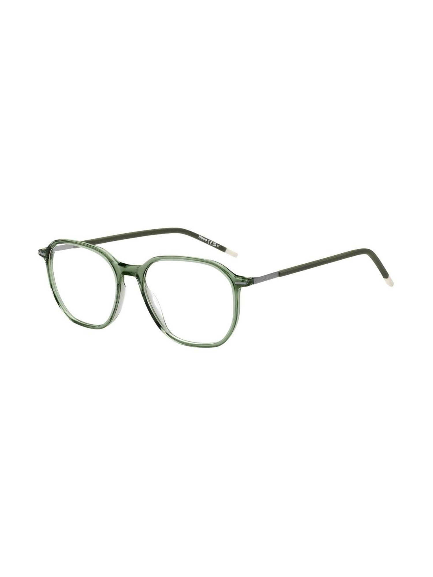 HUGO Green Geometric Eye Frames for Men