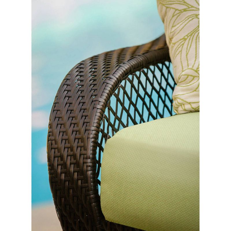 Merritt 4pc Woven Glider Chair Seating Set - Cambridge