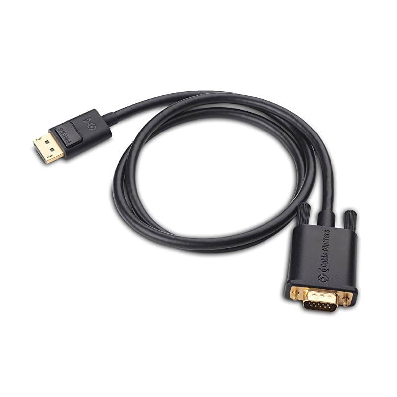 DisplayPort to VGA (DP to VGA Cable) 3 Feet