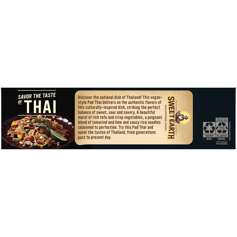 Sweet Earth Frozen Pad Thai - 9oz