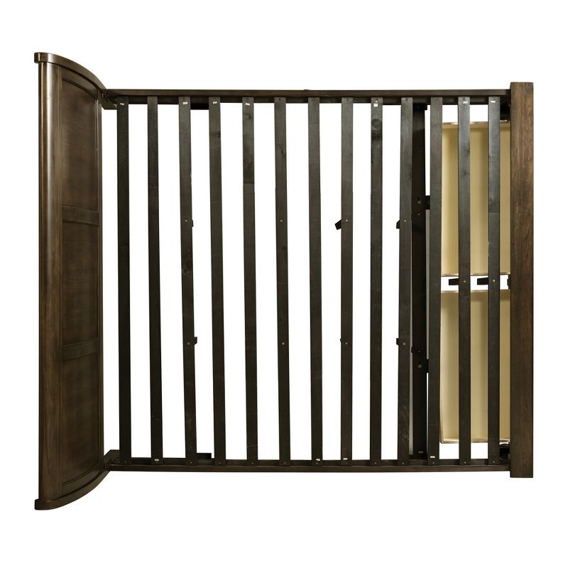 3pc King Channing 2 Drawer Storage Bedroom Set Dark Walnut - Picket House Furnishings